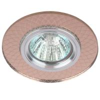 Встраиваемый светильник ЭРА с подсветкой DK LD43 TEA 3D /1 Б0048940