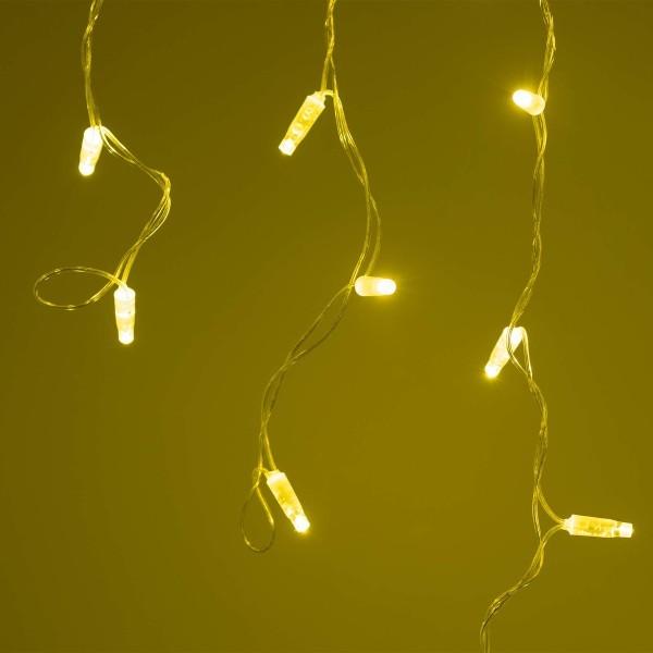 Уличная светодиодная гирлянда Ardecoled бахрома 230V золото ARD-Edge-Classic-2400X600-Clear-88Led-Std Gold 031185