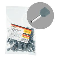 Наконечник штыревой втулочный изолированный НШВИ(2) 2,5-10 LD406-2510 50389