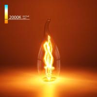 Лампа светодиодная диммируемая Elektrostandard E14 40W 2000K прозрачная a036720