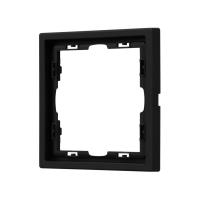 Рамка пластиковая FRM-NOBE-SFPL-1-BK Arlight 054212