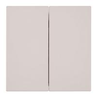 Переключатель 2-клавишный (механизм), Stekker, 250В, 10А Мия, RSW10-3107-08, пудровый жемчуг 50478