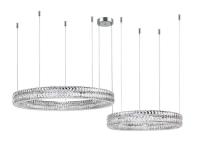 Горизонтальная композиция Newport 8550 из двух колец хром №182 S8550_182CH