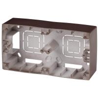 Коробка для накладного монтажа 2-постовая ЭРА 12 12-6102-13 Б0043177