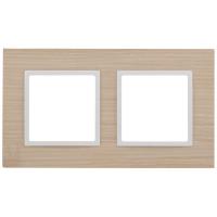 Рамка 2-постовая ЭРА Elegance 14-5302-01 Б0049149