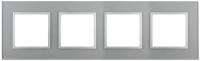 Рамка 4-постовая ЭРА Elegance 14-5104-03 Б0034526