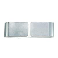 Настенный светильник Ideal Lux Clip AP2 Small Argento 088273 Настенный светильник Ideal Lux Clip AP2 Small Argento 088273