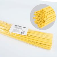 Термоусадочная трубка Stekker 6,0/3,0 мм, длина 100 см., усадка 2:1, желтый HST-630-100YW 50265