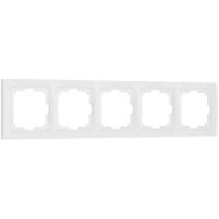 Рамка на 5 постов Werkel Snabb basic белый W0052001 4690389161452
