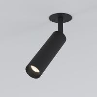 Встраиваемый светодиодный спот Elektrostandard Diffe 25040/Led черный a058226