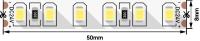 Светодиодная лента SWG 9,6W/m 120Led/m 2835SMD холодный белый 5M SWG2120-24-9.6-W-М 010108