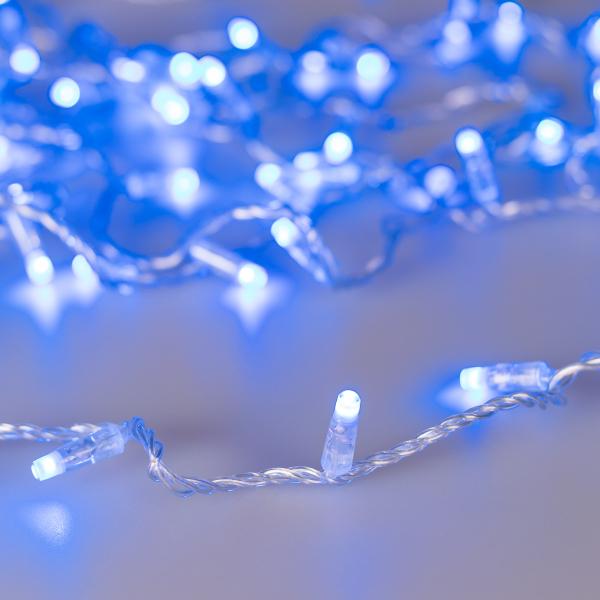 Уличная светодиодная гирлянда Ardecoled нить 230V разноцветная ARD-String-Classic-20000-Clear-200Led-Sync RGB 028207