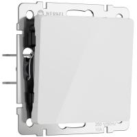 Выключатель одноклавишный Werkel белый акрил W1110041 4690389197239