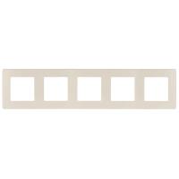 Рамка 5-постовая ЭРА 12 сатин слоновая кость 12-5105-02 Б0052540