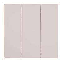 Выключатель 3-клавишный (механизм), Stekker, 250В, 10А Мия, RSW10-3108-08, пудровый жемчуг 50474