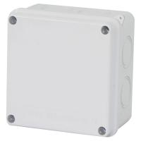 Коробка разветвительная Stekker EBX31-02-65, 100*100*70 мм, 7 выбивных отверстий, IP65, светло-серая 39558