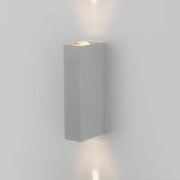 Уличный настенный светодиодный светильник Elektrostandard Blaze 35136/W серый a057051