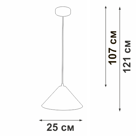 Подвес Vitaluce V29250-1/1S