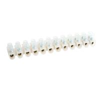 Колодка клеммная винтовая Stekker, линейка 12 штук, полиэтилен, LD227-15A DIY 39897