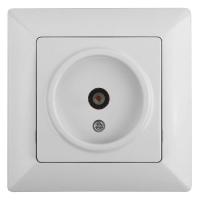 ТВ-розетка ЭРА Intro Solo белый 4-301-01 Б0043368
