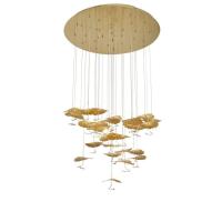 Подвесная светодиодная люстра iLedex Lotus 8827P-19 BR