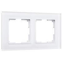 Рамка на 2 поста Werkel Favorit белый матовый W0021105 4690389159572