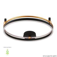 Потолочный светодиодный светильник Crystal Lux Fernando PL72W Led Black/Gold Потолочный светодиодный светильник Crystal Lux Fernando PL72W Led Black/Gold