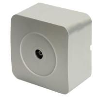 ТВ-розетка Stekker София серебро MST00-10-03 49323