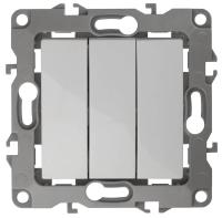 Выключатель трехклавишный ЭРА 12 10AX 250V 12-1107-01 Б0014669