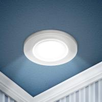 Светильник встраиваемый декоративный ЭРА DK103 WH под лампу MR16 GU5.3 белый Б0058390