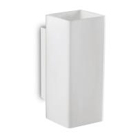 Настенный светильник Ideal Lux Paul AP2 Square Bianco 231129 Настенный светильник Ideal Lux Paul AP2 Square Bianco 231129