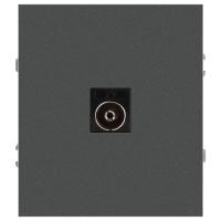 Розетка ЭРА Arktik 16-3101-06 TV одиночная графит Б0070469