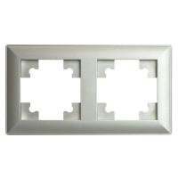 Рамка 2-постовая Stekker Катрин серебро PFR00-7002-03 39798