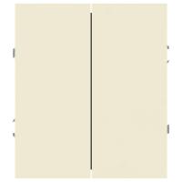 Переключатель ЭРА Arktik 16-1106-02 двойной 10АХ-250В слоновая кость Б0070365
