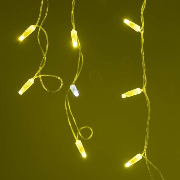 Уличная светодиодная гирлянда Ardecoled бахрома 230V золото/белый ARD-Edge-Classic-2400X600-Clear-88Led-Flash Gold 031186