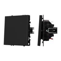 Механизм звонкового выключателя SWT-NOBE-MKR1-SFPL-L-BK (230V, 10A) Arlight 054270