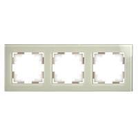 Рамка 3-постовая Stekker Катрин дымчатый GFR00-7003-07 49035