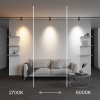 Трековый светильник Maytoni Technical EXILITY X Focus Led TR243-4-18WTW-DD2-B