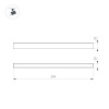 Трековый светодиодный светильник Arlight Mag-Flat-25-L600-18W Day4000 046334