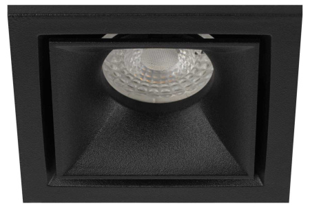 Светильник встраиваемый алюминиевый ЭРА KL101 BK под лампу MR16 GU5.3 черный Б0055587