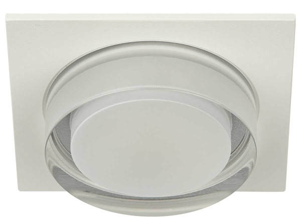 Светильник встраиваемый декоративный ЭРА DK108 WH под лампу MR16 GU5.3 белый Б0058398