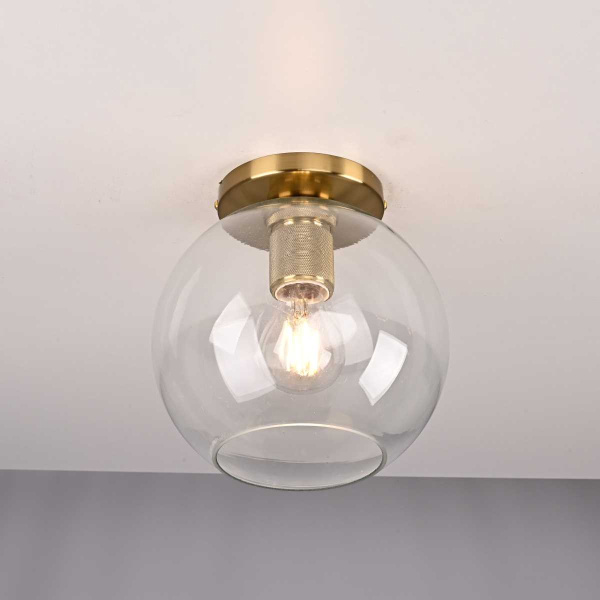 Потолочный светильник Imperium Loft RH Utilitaire Globe Shade Flushmount 123675-22
