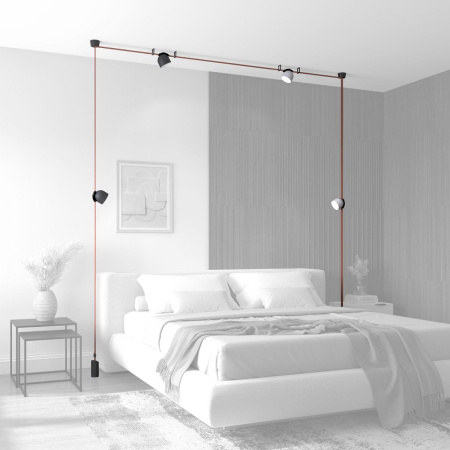 Трековый светильник Denkirs Belty Spot DK5542-WH+BK