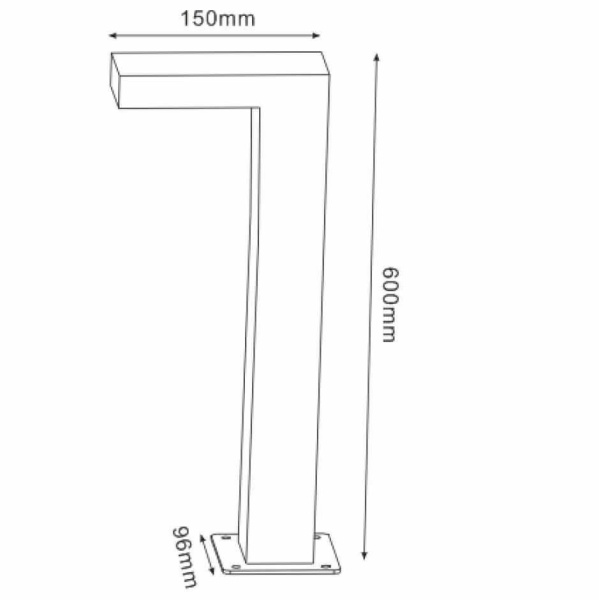 Уличный светодиодный светильник Lucide Texas 28851/61/30