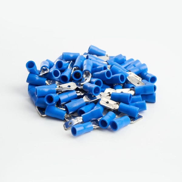 Наконечник плоский Изолированный (папа) РпИп 2,5-250, Stekker, LD401-25250 (упаковка 100 шт) 39410