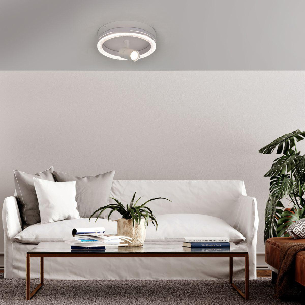 Потолочный светодиодный светильник Escada 20044SMA/02LED WH Потолочный светодиодный светильник Escada 20044SMA/02LED WH
