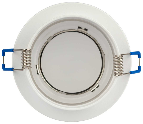 Светильник встраиваемый декоративный ЭРА DK99 WH под лампу MR16 GU5.3 белый Б0058393