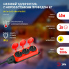 Удлинитель силовой ЭРА UK-3e-3x1,5-40m-IP44(KG) с заземлением 3 розетки каучук 40м КГ 3х1,5мм2 IP44 Б0057583