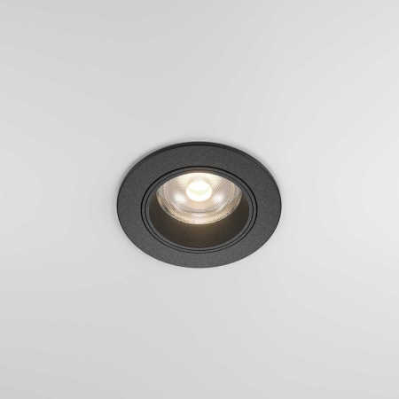 Встраиваемый светодиодный спот Maytoni Technical Focus Led DL125-L12-4K-B