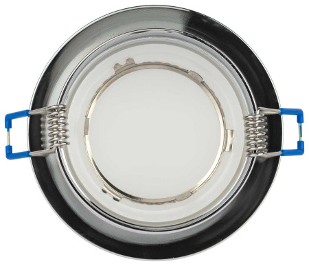 Светильник встраиваемый декоративный ЭРА DK99 CH под лампу MR16 GU5.3 хром Б0058394